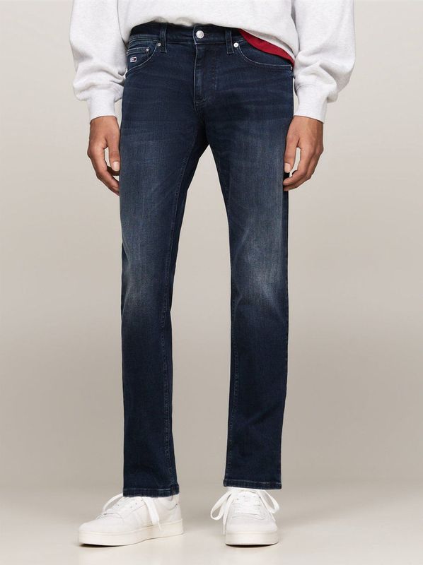 Tommy Jeans - Scanton Slim - Jeans - Denim Dark - Katoenmix