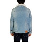 Denim Jas met Sherpa-Kraag