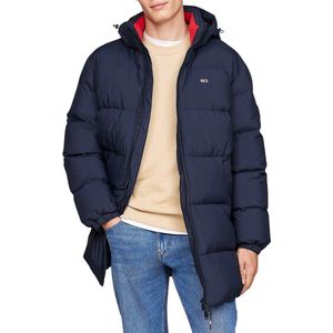 Tommy Jeans - Parka Essential - Donker Marine - Casual - Polyester