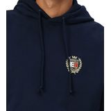 Tommy Hilfiger Blauw Flag Crest Hoodie