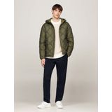 Tommy Hilfiger - Stijlvolle Jas RBN - Groen - Heren - Polyester