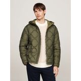 Tommy Hilfiger - Stijlvolle Jas RBN - Groen - Heren - Polyester