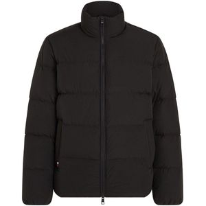 Winterjas - Gewatteerde Jas - Effen - Normale Pasvorm - Warm Gevoerd