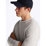 Tommy Hilfiger Lamswol Trui Met Crew-Hals - Streetwear - Volwassen