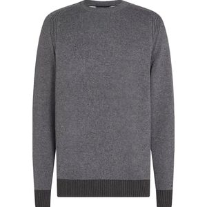 Tommy Hilfiger - Pullover - Grijs - Katoen