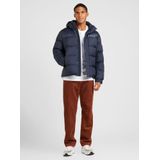 Tommy Hilfiger - MIX DOWN HOODED PUFFER JACKET - Gewatteerde Jas - Desert Sky - Met Afneembare Capuchon