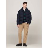Tommy Hilfiger Heren DOWN PUFFER JAS MW0MW36666, Puffer Jacket, Blauw, XXXL, Blauw (Woestijnhemel), 3XL grote maten