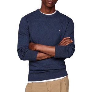 Tommy Hilfiger, Heren, Truien, Blauw, Maat: S Katoen,