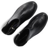 Tommy Hilfiger - Logo Chelsea Boots - Zwart - Leer - Ritssluiting