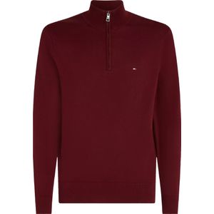 Tommy Hilfiger - Schipperstrui - Donkerrood - Katoen