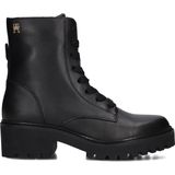 Tommy Hilfiger Chic Mid Heell Boots Dames - Zwart
