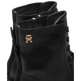 Tommy Hilfiger Chic Mid Heell Boots Dames - Zwart