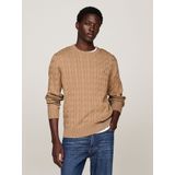 Tommy Hilfiger heren pullover Katoenen - camel