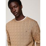 Tommy Hilfiger heren pullover Katoenen - camel