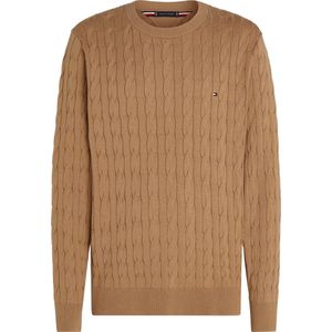 Tommy Hilfiger heren pullover Katoenen - camel
