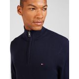 TOMMY HILFIGER - ESSENTIAL - Trui - Donkerblauw - Schipperskraag
