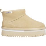 Tommy Jeans - EN0EN02599 - Leren Enkellaarsjes - Beige - Suède