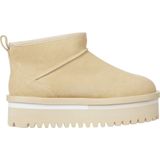 Tommy Jeans - EN0EN02599 - Leren Enkellaarsjes - Beige - Suède