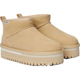 Tommy Jeans - EN0EN02599 - Leren Enkellaarsjes - Beige - Suède