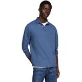 TOMMY HILFIGER - Shirt '1985' - Marine - Lange Mouwen