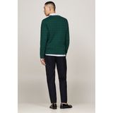 Tommy Hilfiger heren pullover Katoenen - groen