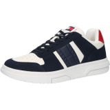 Tommy Jeans - The Brooklyn Mix - Sneakers - Donker Navy Blauw - Suède