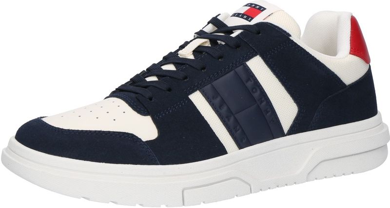 Tommy Jeans - The Brooklyn Mix - Sneakers - Donker Navy Blauw - Suède