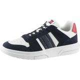 Tommy Jeans - The Brooklyn Mix - Sneakers - Donker Navy Blauw - Suède