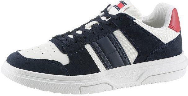 Tommy Jeans - The Brooklyn Mix - Sneakers - Donker Navy Blauw - Suède