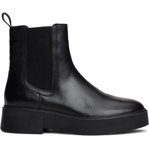 TOMMY HILFIGER - Chelsea Boots - Zwart - Leer