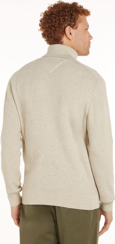 Tommy Hilfiger heren coltrui katoen - beige