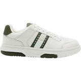 Tommy Hilfiger The Brooklyn Leren Heren Sneaker - Groen