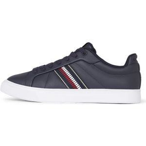 Tommy Hilfiger Plateausneaker »ICON COURT SNEAKERS STRIPES«, Schnürschuh, Freizeitschuh, Halbschuh mit Tommy-Streifen