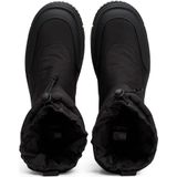 Tommy Jeans - Enkellaarsjes - Zwart - Gerecycled Polyester - Rubber Zool