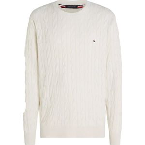 Tommy Hilfiger heren pullover Katoenen off white
