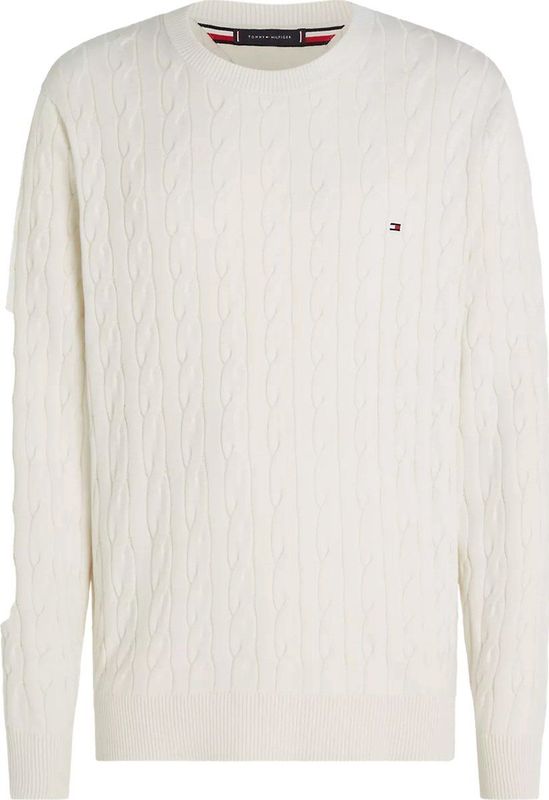Tommy Hilfiger heren pullover Katoenen - off white