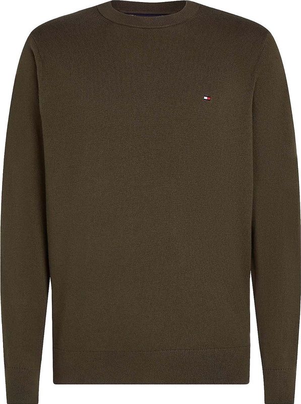 TOMMY HILFIGER - MW0MW28046 - Pullover - Blauw - Katoen