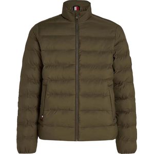 Tommy Hilfiger - Gewatteerde Jas - Khaki - Duurzaam Gemaakt
