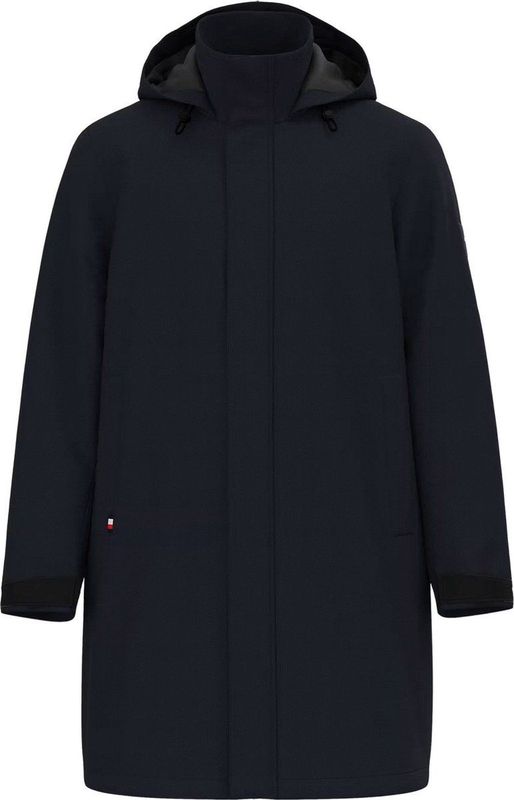 Tommy Hilfiger Tech Gewatteerde Parka MW0MW37369 Jas, Blauw (Woestijnhemel), S