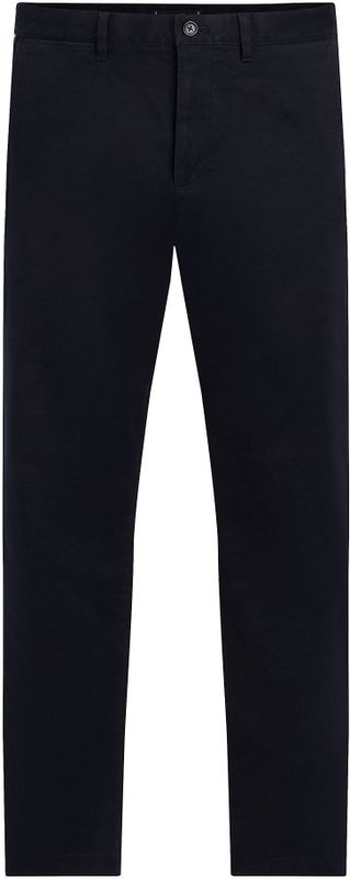Tommy Hilfiger Heren Denton Chino Satin MW0MW37873 Chino, Blauw, 29W/28L, Blauw (Woestijnhemel), 29W / 28L