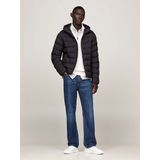 Tommy Hilfiger - Tussenjas - Zwart - 100% Gerecycled Nylon
