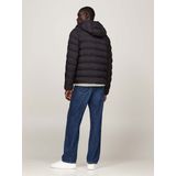 Tommy Hilfiger - Tussenjas - Zwart - 100% Gerecycled Nylon