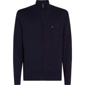 Tommy Hilfiger - Trui - Blauw - 100% Katoen