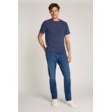 Tommy Hilfiger - Mw0mw37268 - T-shirt - Blauw - Katoen