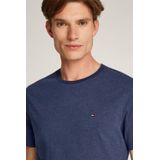 Tommy Hilfiger - Mw0mw37268 - T-shirt - Blauw - Katoen