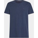 Tommy Hilfiger - Mw0mw37268 - T-shirt - Blauw - Katoen