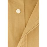 Tommy Hilfiger - Overhemd - Beige - Katoen-Stretch - Regular Fit
