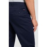Tommy Hilfiger Heren Harlem Chino Satin MW0MW36708, Chino, Blauw, 2829, Blauw (Woestijnhemel), 29W / 28L