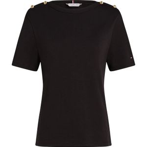 Tommy Hilfiger - Basic Shirt - Katoen - Donkerblauw