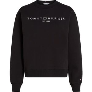 Tommy Hilfiger - Mdrn Reg Corp C-nk Swtshrt - Sweatshirt - Zwart